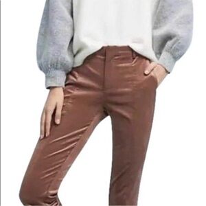 Anthropologie Dusty Rose Slim Pants